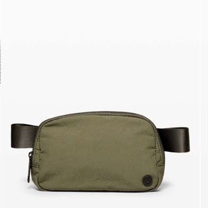 Armory Green Lululemon belt bag